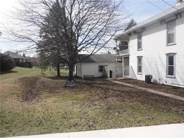 161 Ord St, Salisbury, PA 15558 - view of yard featuring central AC