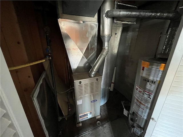 utilities with gas water heater