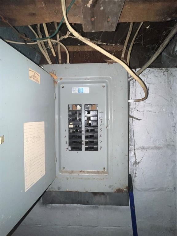 utilities with electric panel