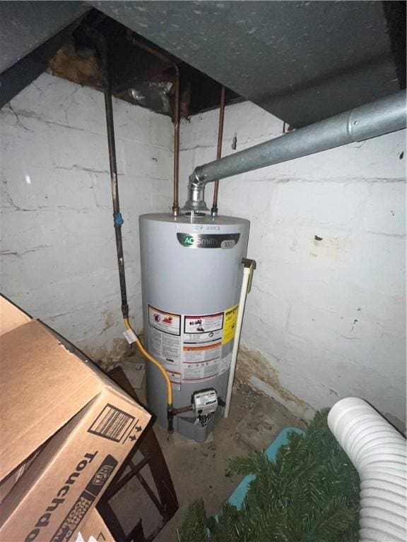 utilities with gas water heater