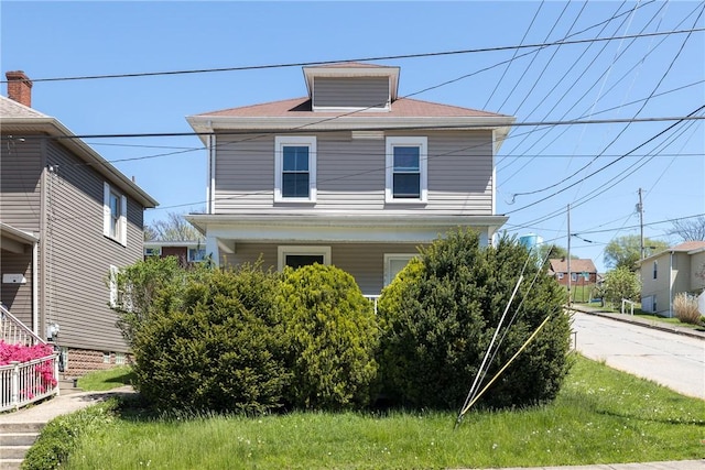 1334 Leeds Ave, Monessen, PA 15062 - view of american foursquare style home