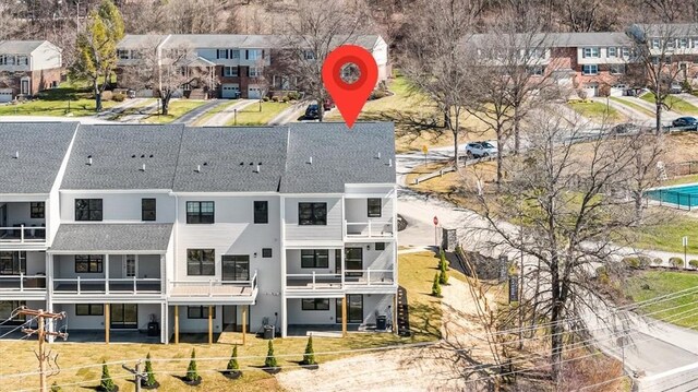 111 Quail Run Rd Unit 1, Peters Twp, PA 15367 - aerial perspective of suburban area