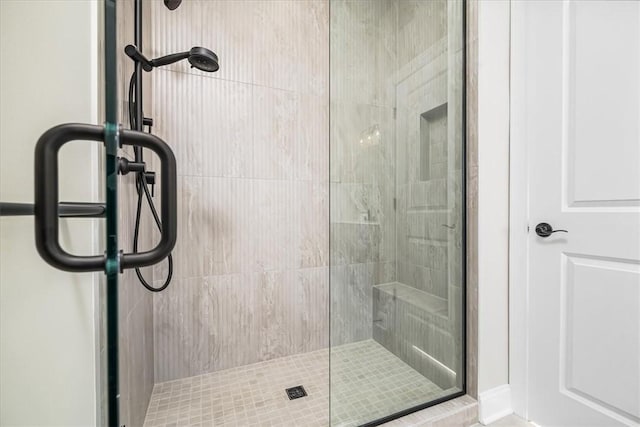 111 Quail Run Rd Unit 1, Peters Twp, PA 15367 - full bathroom featuring a shower stall