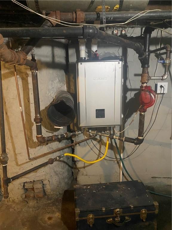 utilities with water heater