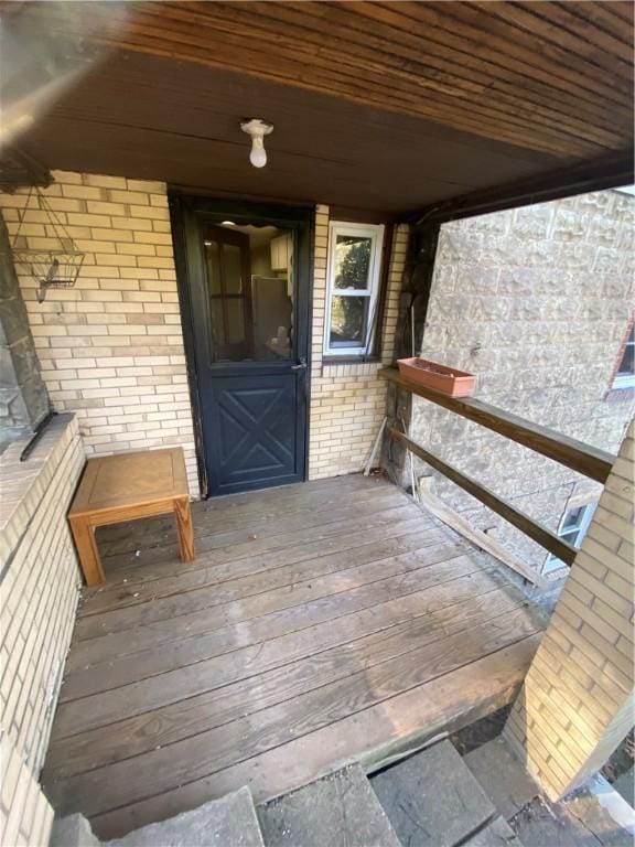 view of deck