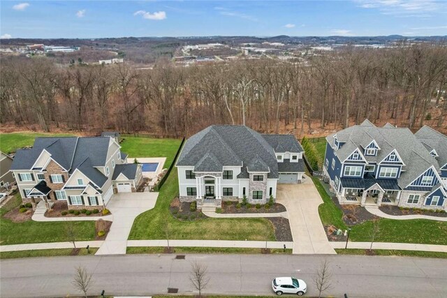 671 Chilliwack Ln, Marshall, PA 16046 - drone / aerial view with a residential view