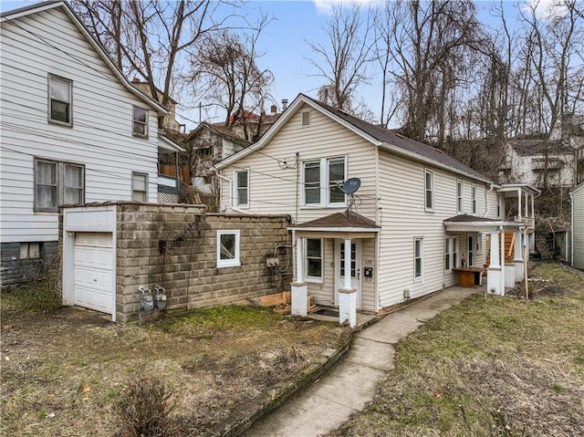 528 3rd St, Charleroi Boro, PA 15022 - exterior space with a garage