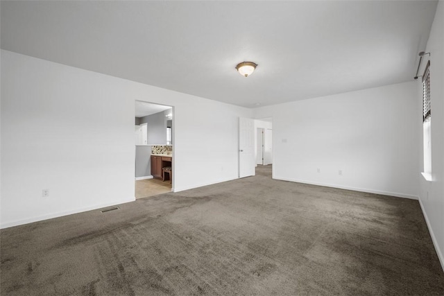 1768 Haflinger Dr, North Huntingdon, PA 15642 - interior space with baseboards, carpet, and visible vents