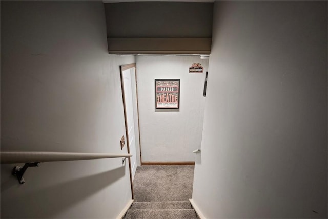 1768 Haflinger Dr, North Huntingdon, PA 15642 - stairway with carpet flooring and baseboards