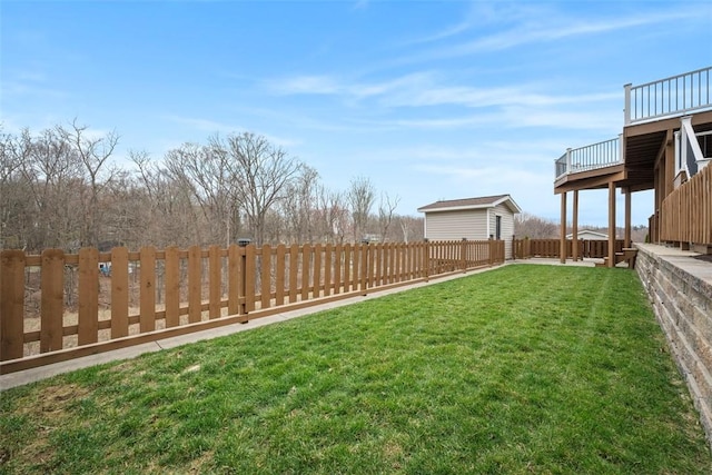 1768 Haflinger Dr, North Huntingdon, PA 15642 - view of yard featuring a fenced backyard