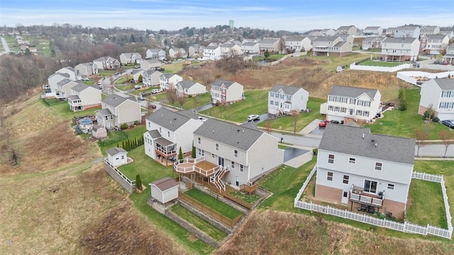 1768 Haflinger Dr, North Huntingdon, PA 15642 - bird's eye view featuring a residential view