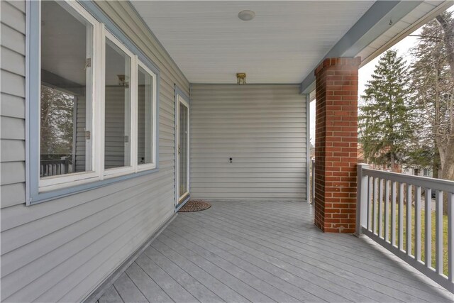 115 Powell St, Wilkins Twp, PA 15112 - view of wooden deck