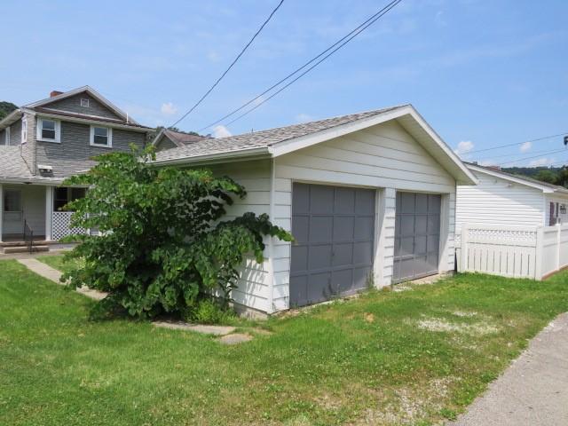 413 S 5th St, West Newton, PA 15089 - view of property exterior featuring a detached garage