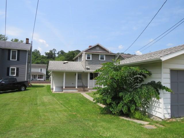 413 S 5th St, West Newton, PA 15089 - back of property with a lawn