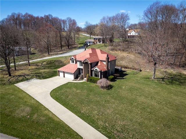 2036 Revere Dr, Connellsville, PA 15425 - aerial view of property and surrounding area