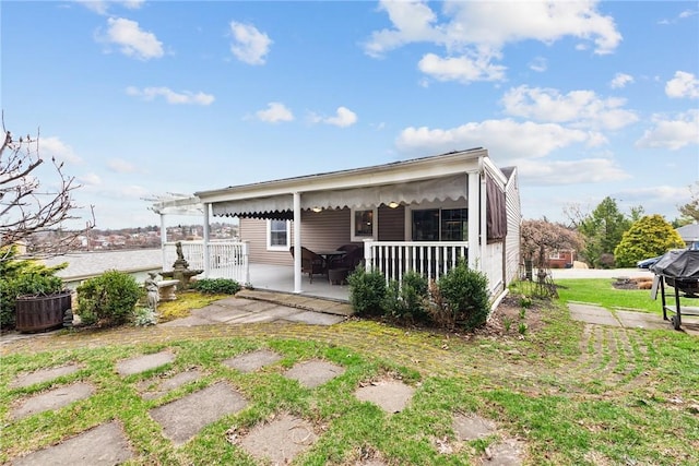 view of rear view of house
