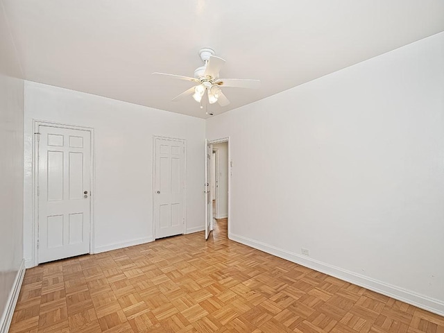 144 N Dithridge St Unit 510, Oakland, PA 15213 - unfurnished room with baseboards and ceiling fan