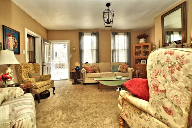 2369 Harrow Rd, Upper St Clair, PA 15241 - living room featuring carpet flooring