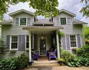 2369 Harrow Rd, Upper St Clair, PA 15241 - back of property featuring covered porch