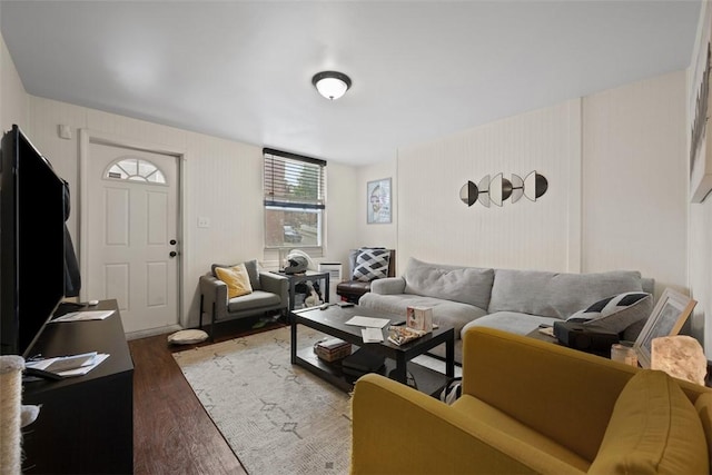3503 Leech St Unit 3501, Lawrenceville, PA 15201 - living room with wood finished floors