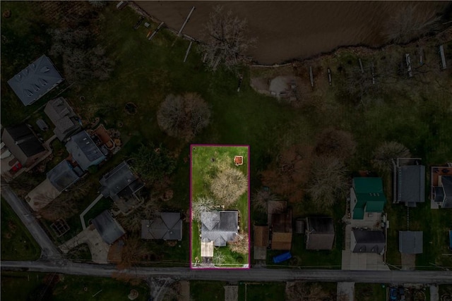 7005 N Dr, Shenango-Cra, PA 16134 - aerial overview of property's location with property parcel outlined