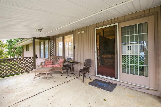view of patio / terrace