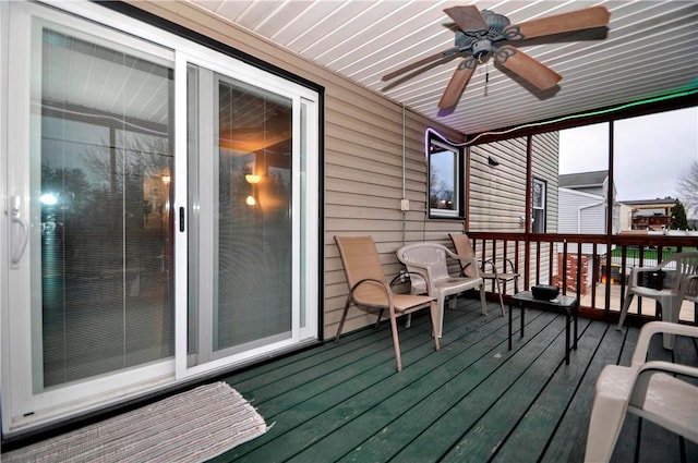 120 Scottsdale Dr, Moon/Crescent Twp, PA 15108 - sunroom with ceiling fan