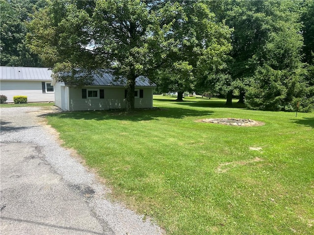 55 Evergreen, West Salem Twp, PA 16125 - view of green lawn with driveway