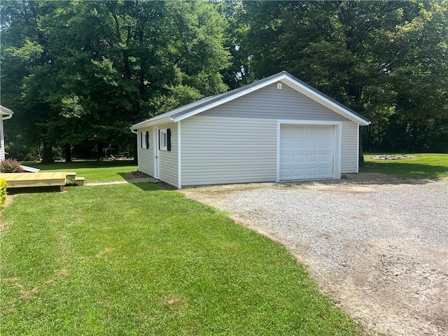 55 Evergreen, West Salem Twp, PA 16125 - detached garage with driveway