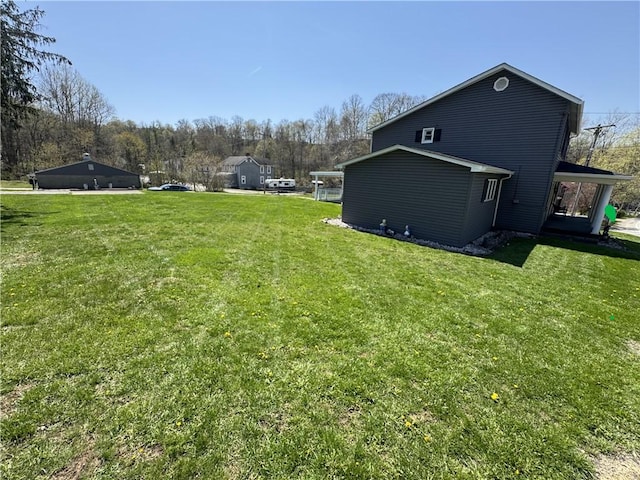 966 Fayette City Rd, Fayette City, PA 15438 - view of yard