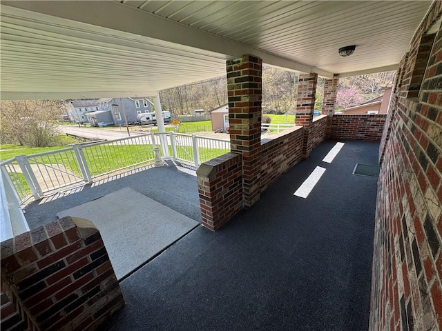 966 Fayette City Rd, Fayette City, PA 15438 - view of patio / terrace with a porch