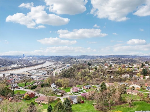 drone / aerial view