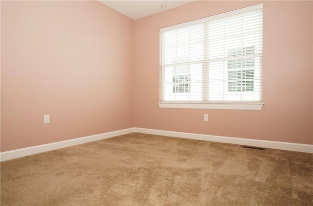 395 Wealdstone Rd, Cranberry Twp, PA 16066 - carpeted spare room featuring baseboards and vaulted ceiling