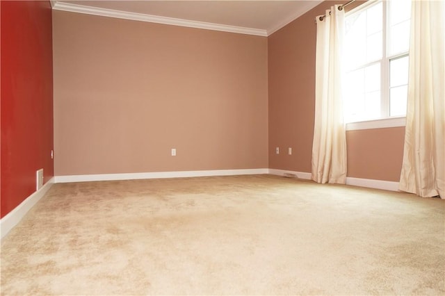 395 Wealdstone Rd, Cranberry Twp, PA 16066 - empty room with ornamental molding and light carpet