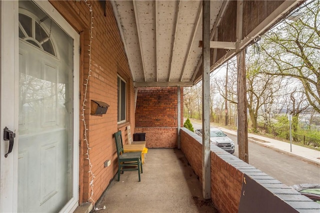 63 Lawn St, Oakland, PA 15213 - view of patio featuring covered porch