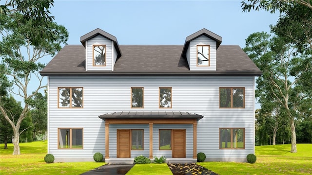 1231 Columbus Ave, Manchester, PA 15233 - view of front facade featuring a standing seam roof and a front yard