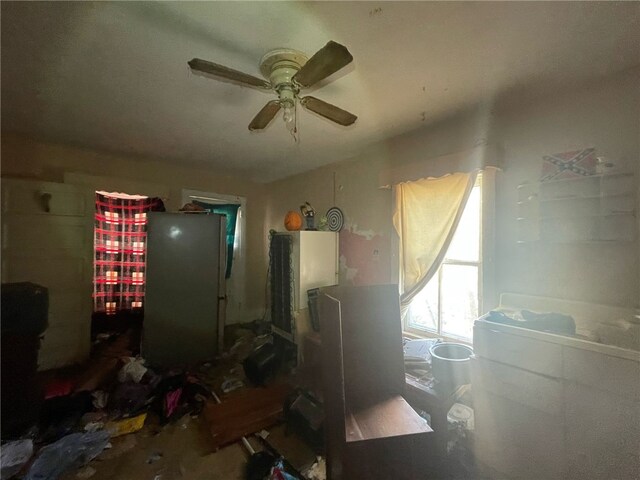 142 Baker St, Aliquippa, PA 15001 - miscellaneous room with ceiling fan