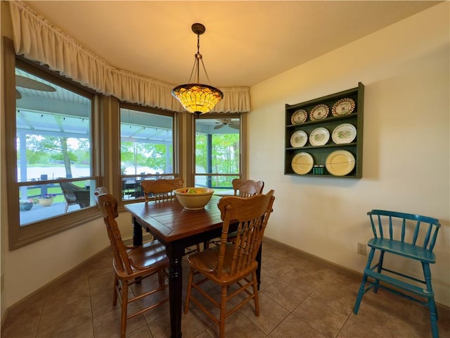 788 Latonka Dr, Coolspring Twp, PA 16137 - tiled dining space featuring baseboards