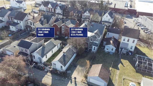 215 Radcliffe St, Esplen, PA 15204 - bird's eye view featuring a residential view