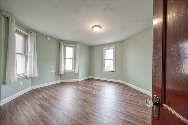 1223 Chelton Ave, Brookline, PA 15226 - unfurnished room with baseboards and wood finished floors