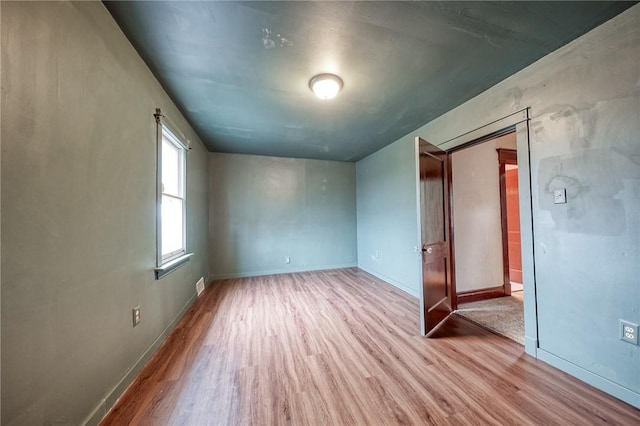 1223 Chelton Ave, Brookline, PA 15226 - empty room with visible vents, baseboards, and wood finished floors