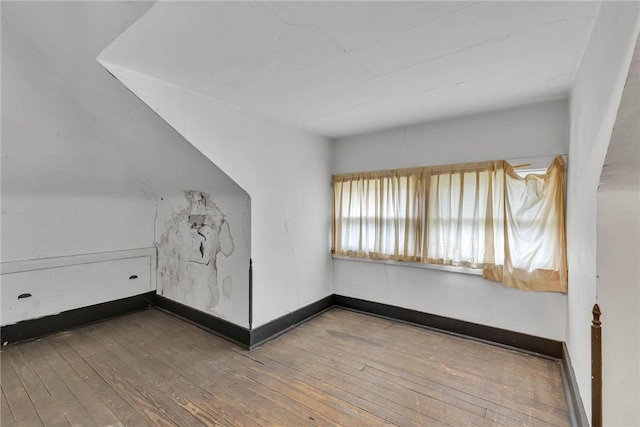 338 4th St, Beaver, PA 15009 - bonus room featuring wood-type flooring and baseboards