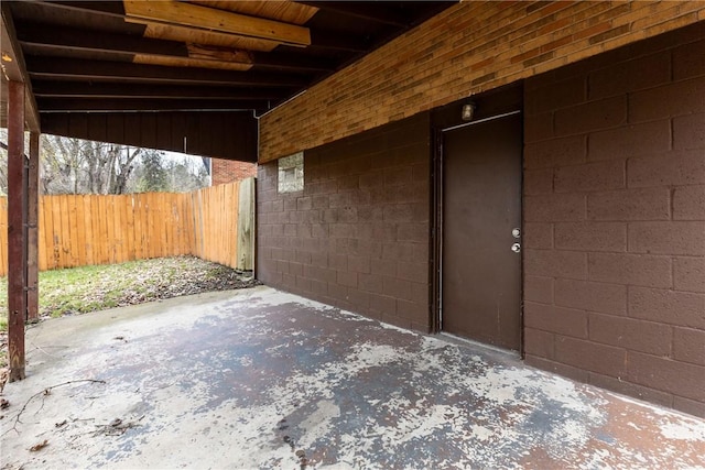 exterior space