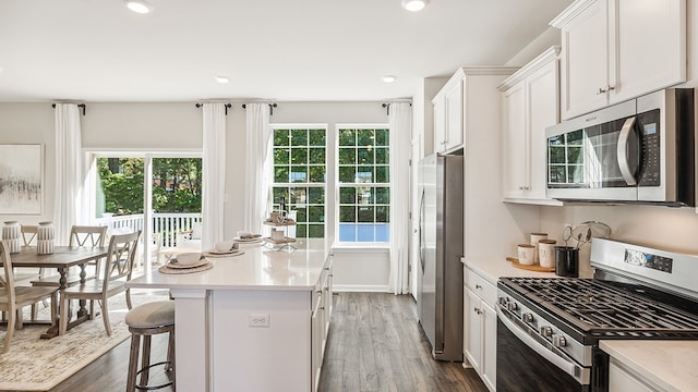 303 Cherry Tree Dr, Twp Of But Sw, PA 16001 - kitchen with light countertops, dark wood-style floors, and stainless steel appliances