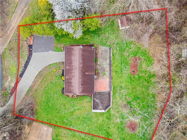 drone / aerial view