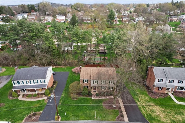 1171 Fox Terrier Dr, Bethel Park, PA 15102 - bird's eye view with a residential view