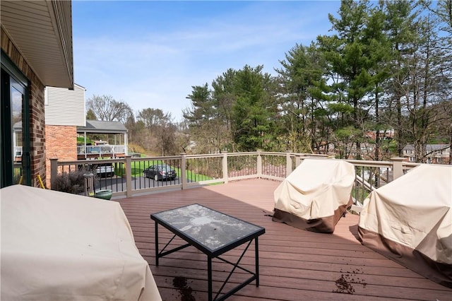 1171 Fox Terrier Dr, Bethel Park, PA 15102 - deck featuring grilling area