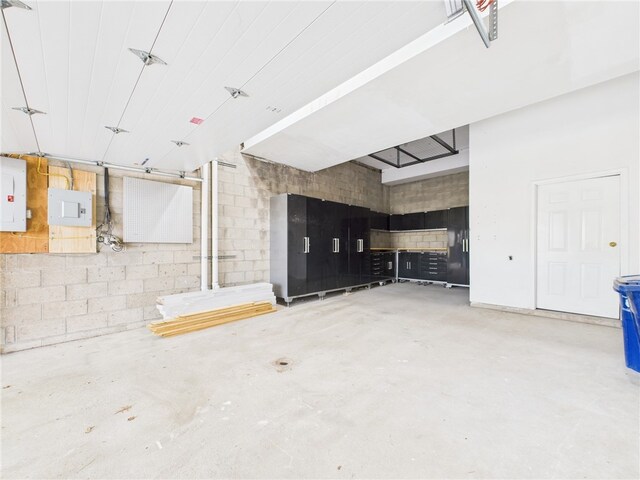 138 N Woodland Rd, Shadyside, PA 15232 - garage featuring electric panel