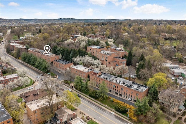 138 N Woodland Rd, Shadyside, PA 15232 - aerial view of property and surrounding area