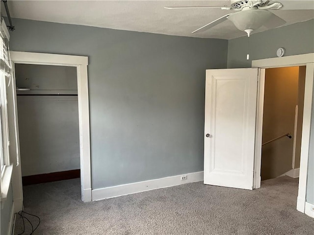 913 Russellwood Ave, Mckees Rocks, PA 15136 - unfurnished bedroom featuring a closet, baseboards, and carpet flooring